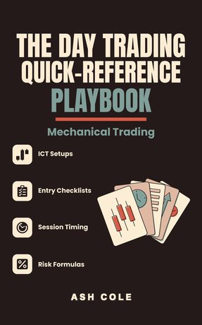 Cover of The Day Trading Quick-Reference Playbook, the free 70-page desk reference